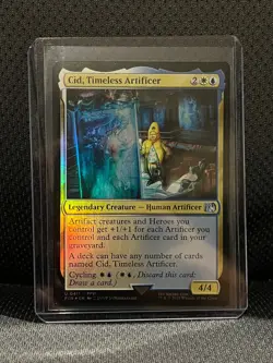 Magic: The Gathering FINAL FANTASY- Cid, Timeless Artifice & Adamantoise (Foil) - Image 1