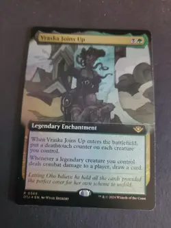 Vraska Joins Up (Borderless FOIL) - Thunder Junction (OTJ) - NM MTG - Image 1