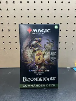 Magic The Gathering Bloomburrow - FAMILY MATTERS Commander Deck Sealed - Image 1