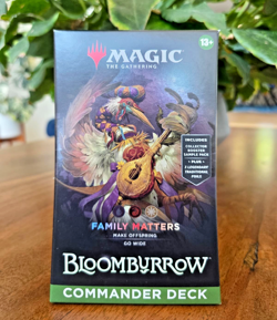 Magic The Gathering Bloomburrow - FAMILY MATTERS Commander Deck Sealed - Image 1