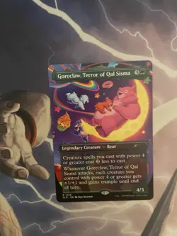 Goreclaw, Terror of Qal Sisma (Borderless) [Secret Lair Drop Series] MTG NM - Image 1