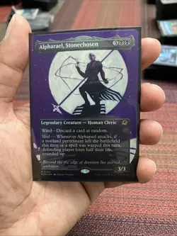Alpharael, Stonechosen (Borderless) Edge of Eternities Foil - Image 2