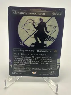 Alpharael, Stonechosen (Borderless) Edge of Eternities Foil - Image 1