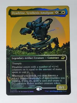 Dyadrine, Synthesis Amalgam (Borderless) Edge of Eternities Foil - Image 1