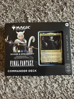 Magic The Gathering Final Fantasy XIV Commander Deck Scions & Spellcraft - Image 1