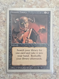 Demonic Tutor Revised Edition Regular - Image 1