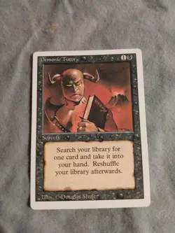 Demonic Tutor Revised Edition Regular - Image 1