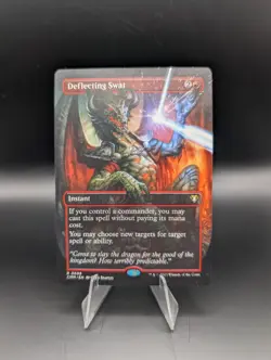 Deflecting Swat (Borderless) Commander Masters Regular - Image 1