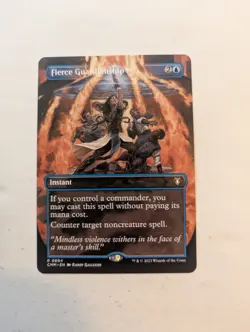 Fierce Guardianship (Borderless) Commander Masters Regular - Image 1
