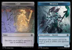 1x Copy (1) // Merfolk (5) Token - Foil MTG The Lost Caverns of Ixalan NM Magic - Image 1