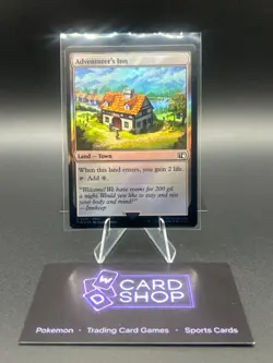 Adventurer’s Inn (Foil) - Final Fantasy - NM - MTG Magic - Common - Land - Image 1