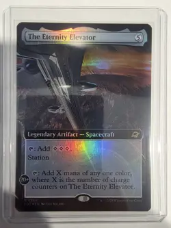 The Eternity Elevator 0354 Extended Art Foil Edge of Eternities Magic Gathering - Image 1