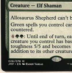 MTG Allosaurus Shepherd Jumpstart 028/078 NM Mythic - Image 4