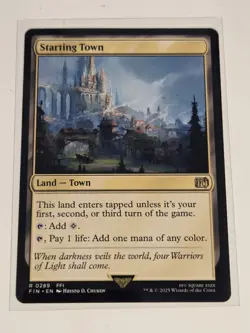 Starting Town - Magic the Gathering Final Fantasy Regular - Image 1