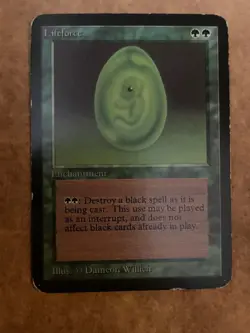 MTG LIBRARY OF LENG from ALPHA MP/HP & MTG ALPHA LIFEFORCE LP- FREE SHIPPING - Image 3