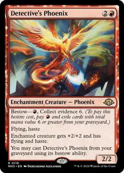 Modern Horizons 3 - Detective's Phoenix - MTG - NM - Image 1