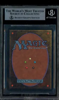1993 Magic The Gathering MTG ALPHA Black Vise 9 BGS - Image 2
