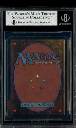 1993 Magic The Gathering MTG ALPHA Copper Tablet 8 BGS - Image 2