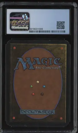 1993 Magic The Gathering MTG ALPHA Earthbind Limited Edition 8 CGC - Image 2