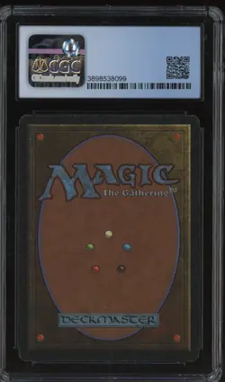 1994 Magic The Gathering MTG Revised Edition Rare Scrubland 6.5 CGC - Image 2