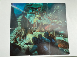 MTG Tales of Middle-Earth LOTR ARAGORN AT HELM'S DEEP 6 Card Art set NM - Image 1