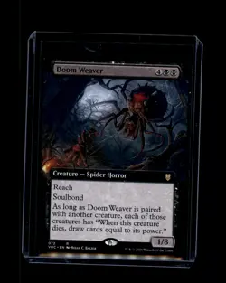 MTG Doom Weaver (Extended Art) #72 Rare Commander: Innistrad: Crimson Vow - Image 1