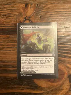Magic the Gathering Malakir Rebirth Card Zendikar Rising Regular Edition - Image 1