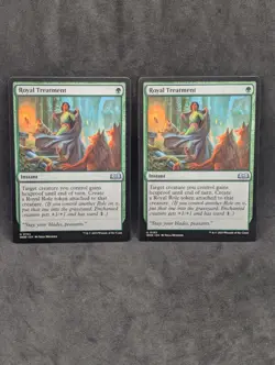Royal Treatment X2 NM Wilds of Eldraine MTG Magic The Gathering - Image 1