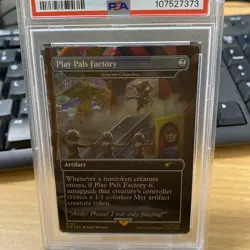 MTG Magic SLD Secret Lair Drop Play Pals Factory Genesis Chamber PSA 9 Mint - Image 2