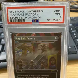MTG Magic SLD Secret Lair Drop Play Pals Factory Genesis Chamber PSA 9 Mint - Image 4