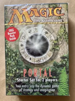 Magic The Gathering Portal Starter Set SEALED Wizards Of The Coast 1997 MTG - Image 1