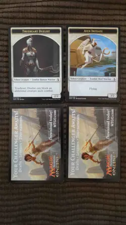 Magic: the Gathering / MtG Snake Token (1/1, Deathtouch) x4 Amonkhet - Image 2