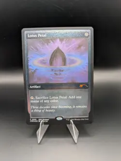 Lotus Petal (Foil Etched) Unique and Miscellaneous Promos Foil - Image 1