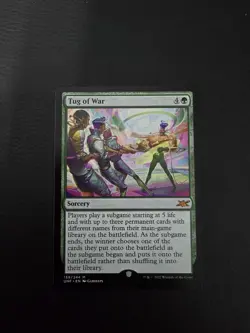 Tug of War Unfinity Regular MTG NM Magic Card - Image 1