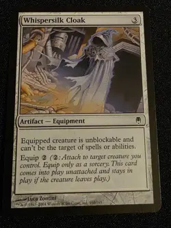 Whispersilk Cloak Darksteel Regular - Image 1
