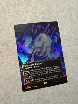 Gemstone Caverns (0061) (Borderless) Edge of Eternities: Stellar Sights Foil MTG - Image 2