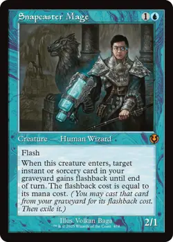 Near Mint Snapcaster Mage (Retro Frame) Innistrad Remastered MTG - Image 1