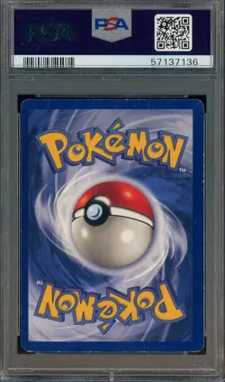 1999 Pokemon Game 1st Edition #8 Machamp - Holo PSA 2 GOOD - Image 2