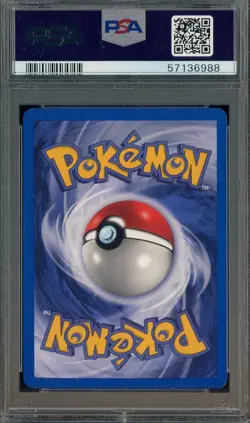 2000 Pokemon Gym Heroes #18 Misty Holo PSA 7 NM - Image 2