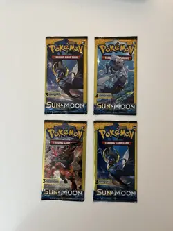 Pokemon 14x Mini Packs SEALED - Cosmic Eclipse Sun & Moon Guardians Rising + - Image 2