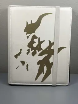 Ultra PRO Pokemon Elite Series Arceus Binder White L 74427158675 - Image 1