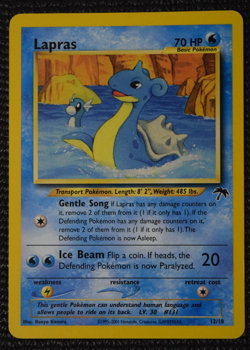 Lapras #12 Pokemon Southern Island in Near Mint Condition - Image 1