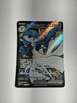 Gardevoir ex 217/091 Sv: Paldean Fates Holo Pokemon TCG Full Art Ultra Rare Card - Image 1