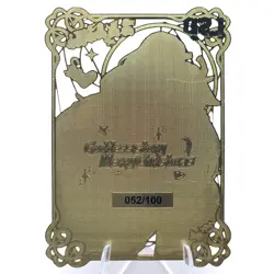 Yae Miko & Raiden - Random #/100 - Limited Edition Metal Card - Goddess Story - Image 2