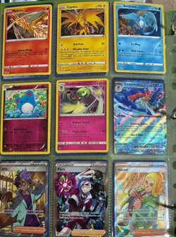 Binder Collection Lot of 40 Pokemon Cards Mixed EX Holo V Vmax Full Art - Image 4