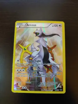 Arceus XY83 Xy Promos Holo near mint pikemon cards - Image 1