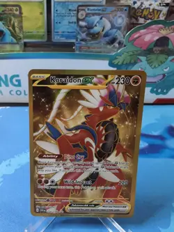 Koraidon Ex - 254/198 - Pokemon TCG Scarlet Violet Base Hyper Rare Card NM - Image 1