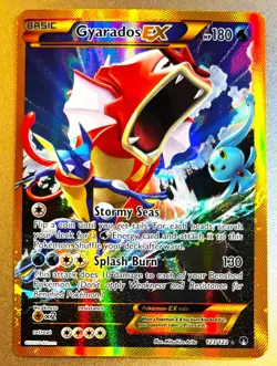 Pokemon Gyrados EX 2016 Full Art Secret Rare Card XY Breakpoint 123/122 - Image 1