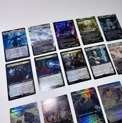 Magic The Gathering: Final Fantasy 20 Card Lot. 4 Borderless Rares. 10 Foils. NM - Image 3