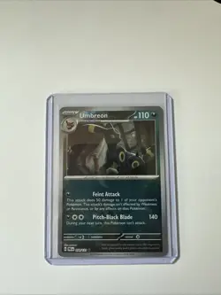 Pokemon Umbreon TCG Prismatic Evolutions Master Ball Reverse Holo Card 059/131 - Image 1